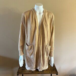 Lululemon Sincerely Yours Wrap Sweater, Ivory Peach, Size: M, Pre-owned (w/ tag)